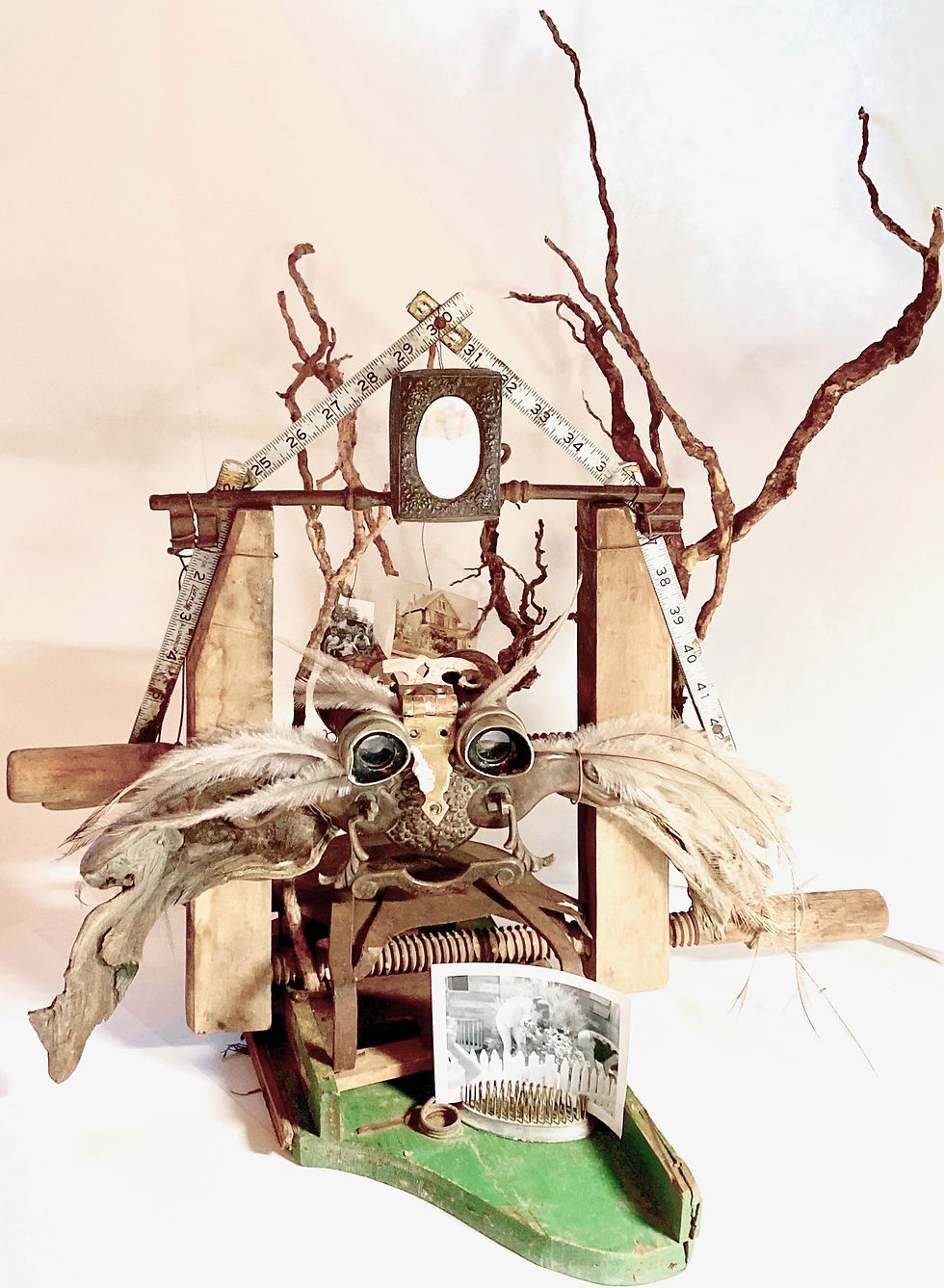 Suzanne Eller | Feral House #4-Rooted | 3D