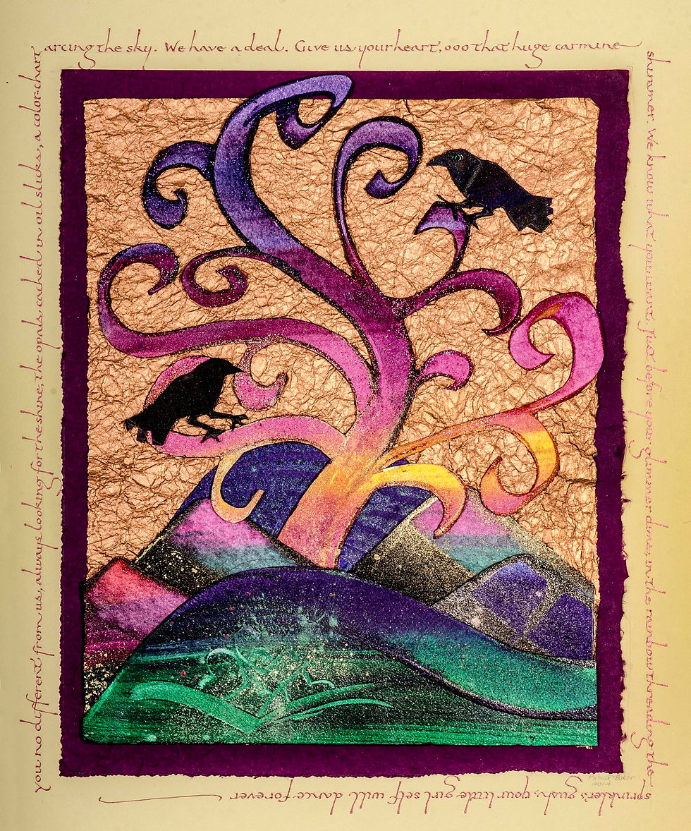 Pattie Palmer-Baker | The Crows Make a Deal | 2D