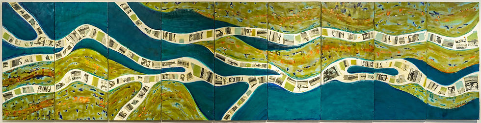 Joy Hagen | Slash & Burn: Flow | 2D