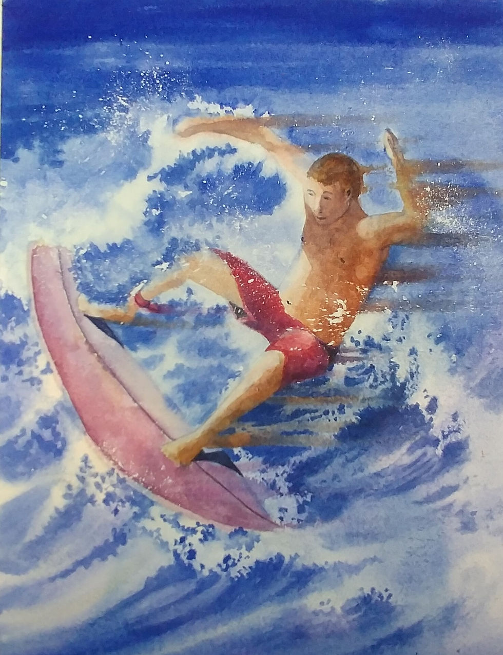 Karen Brungardt | Hang 10! | 2D
