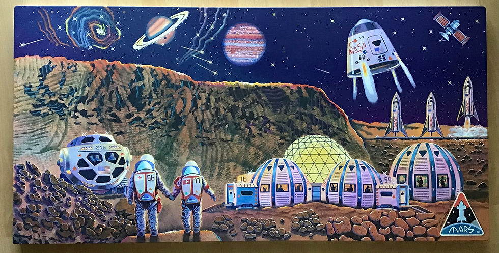 Jerry Steffen Jr | Mars Sweet Mars | 2D