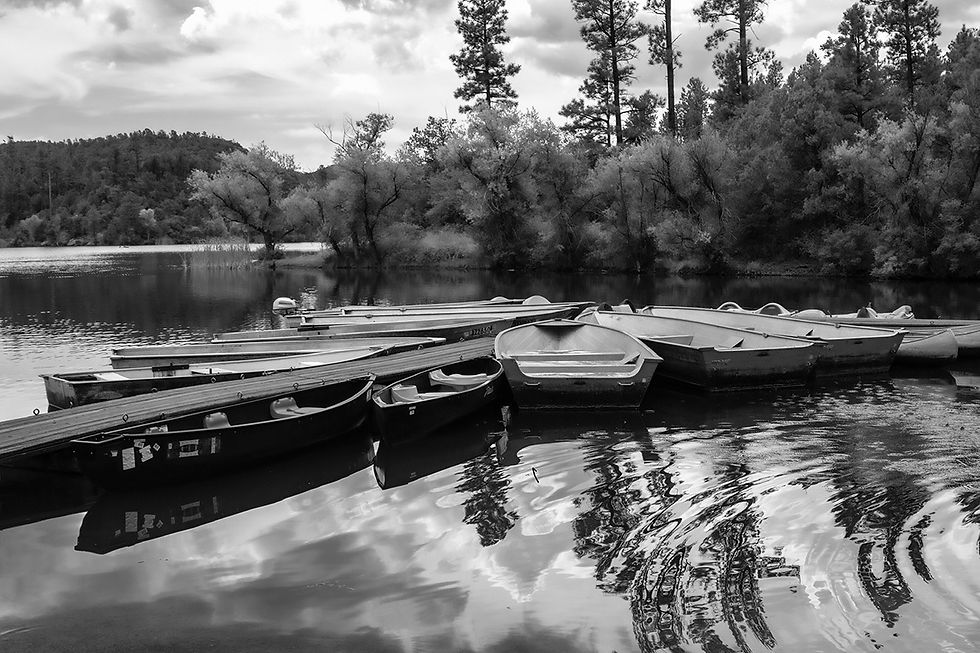 Mercedes Perez | The Boats at Lynx Lake | Photography