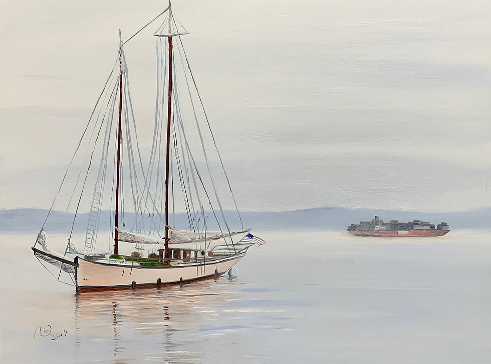 Rose Guastella | The Schooner Merrie Ellen, Port Townsend | 2D