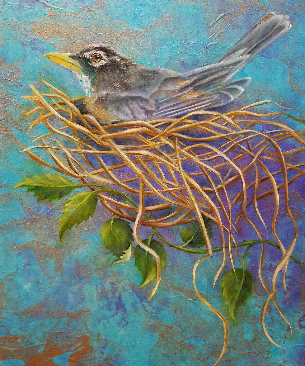 Tracy Wallschlaeger | Back on the Nest | 2D