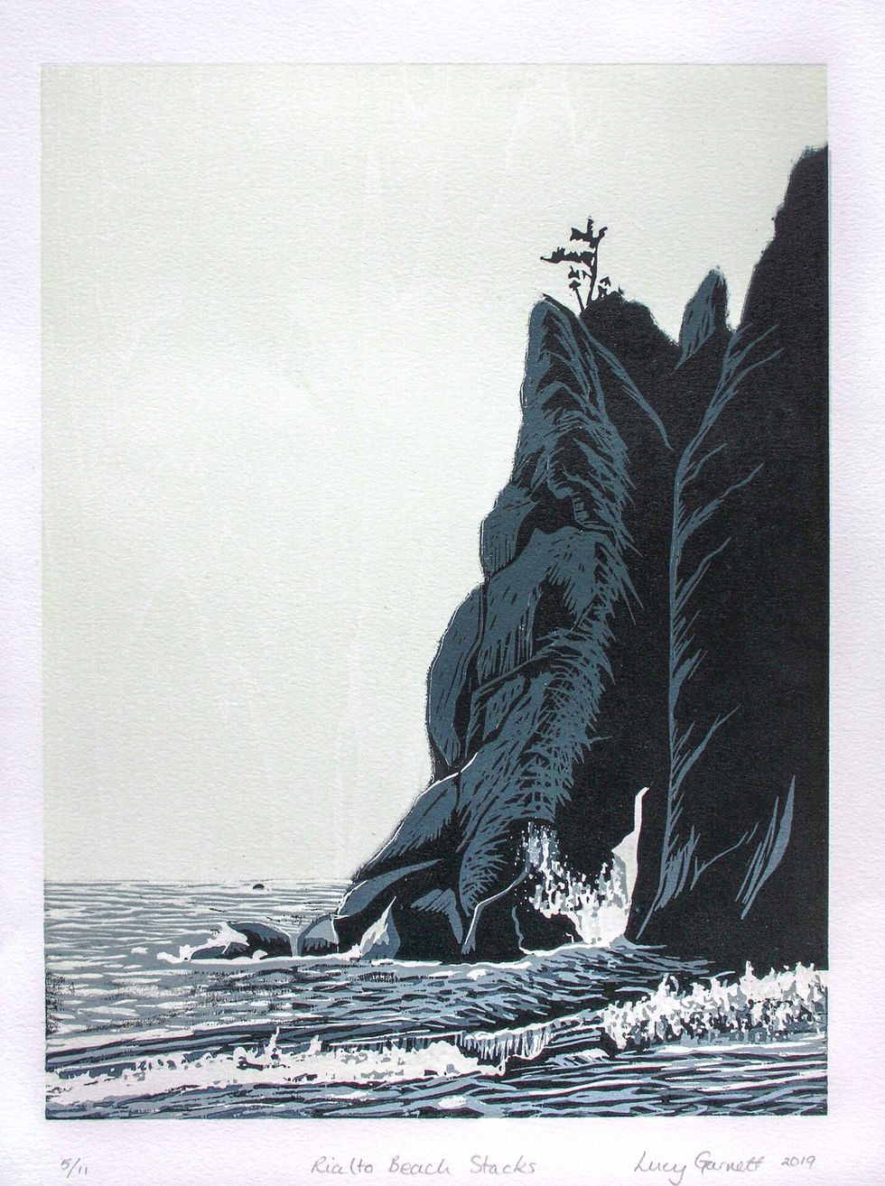 Lucy Garnett | Stacks, Rialto Beach | 2D