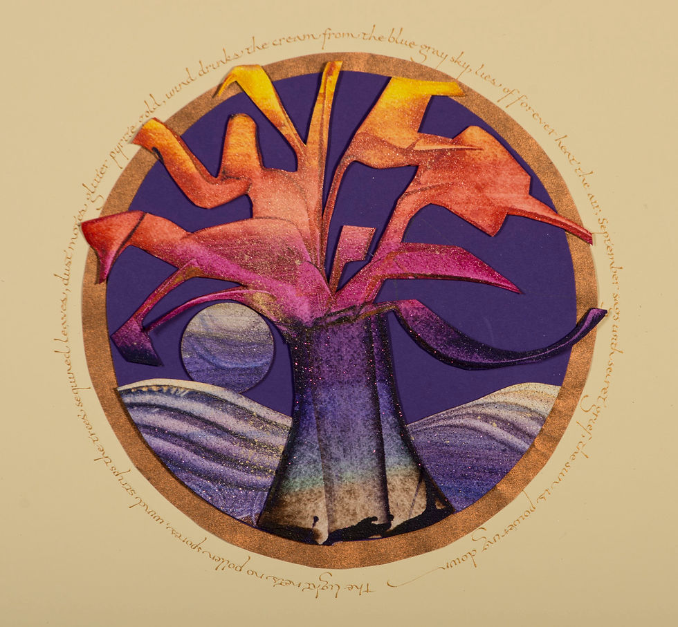 Pattie Palmer-Baker | The Sun is Powering Down | 2D
