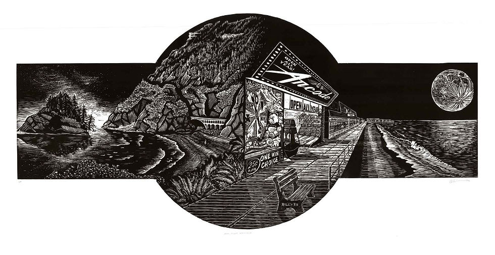 Keith Van Norman | Red, Right, Nocturne | 2D