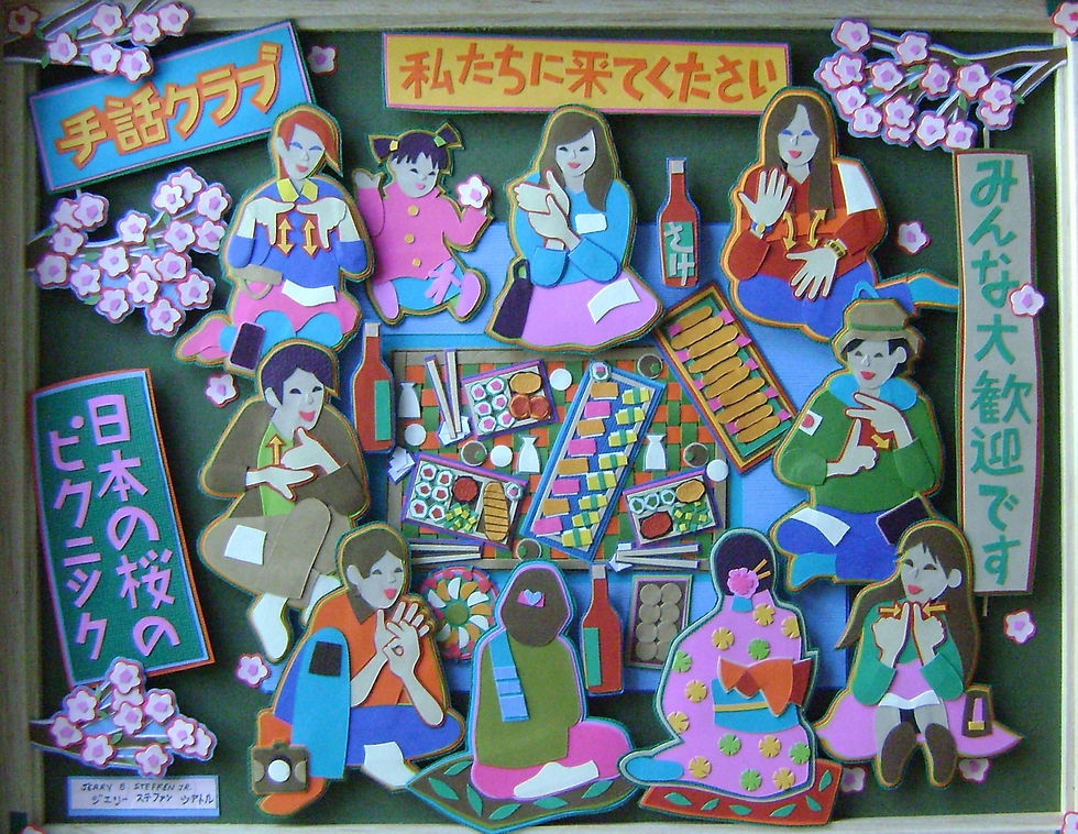 Jerry Steffen Jr | Come-Join-Learn Japanese sign language group | 3D